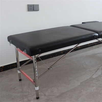 Letto di massaggio pieghevole portatile in cuoio PU per la bellezza e la salute del corpo in salotto
