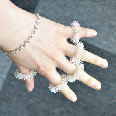 Prodotti per il massaggio delle mani Massaggio facciale Anello Gua Sha per l'acupressione Prodotto vincente 2024