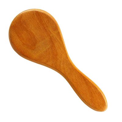 Natural Soft Bristles lana spazzola asciutta maniglia di legno spazzola per capelli per bambini personalizzato LOGO Faccia corpo pulizia bagno strumento per massaggiare la pelle