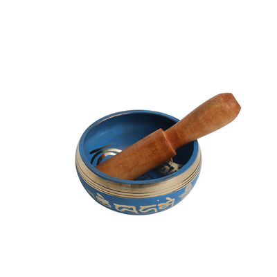 Tipo di incisione di incisione Chakra Nepal Tibetan Singing Bowl Martellato Per Yoga / Meditazione