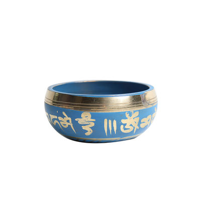 Tipo di incisione di incisione Chakra Nepal Tibetan Singing Bowl Martellato Per Yoga / Meditazione