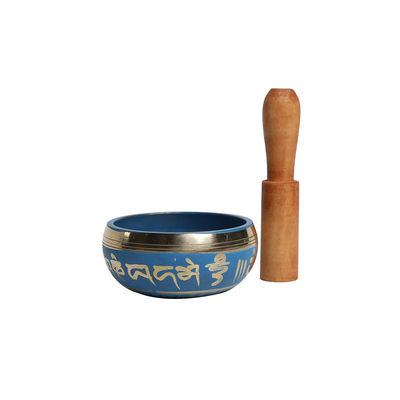Tipo di incisione di incisione Chakra Nepal Tibetan Singing Bowl Martellato Per Yoga / Meditazione