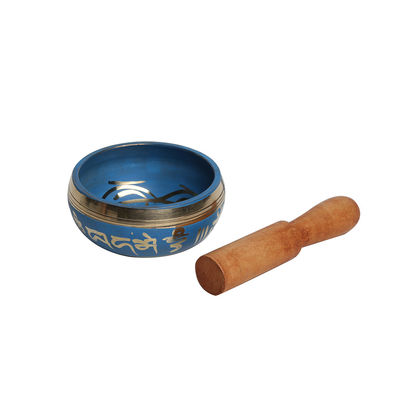 Tipo di incisione di incisione Chakra Nepal Tibetan Singing Bowl Martellato Per Yoga / Meditazione