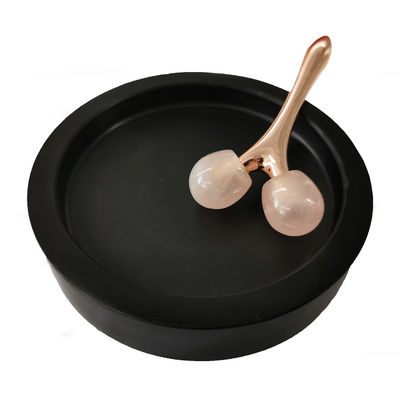 Classico stile artigianato personalizzato naturale nero rotondo marmo sottocopa per decorazioni alberghiere