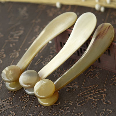 Yak Horn Gua Sha Board Bull Horn Body Massager Roller per il massaggio del corpo intero