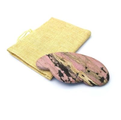 Massaggiatore multifunzionale a base di Rhodonite rosa giada per la cura della salute e le esigenze di salute personale