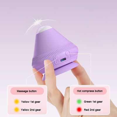 Calore regolabile Fascia massaggio palla adsorbente elettrico Silicone massaggio strumento per il corpo caldo massaggiatore compressa