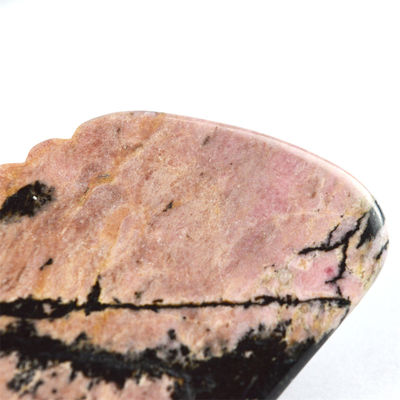 Attrezzature per il massaggio del corpo Pietra naturale di rhodonite Gua Sha Scraping Board per la bellezza facciale e massaggio dei tessuti profondi