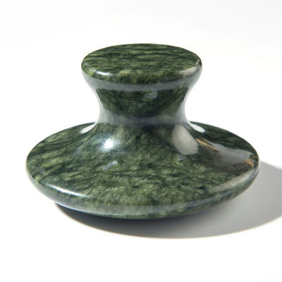 Disponibile in verde scuro Xiuyan Giada Funghi Gua Sha Strumento per la guarigione del corpo e energia terapia