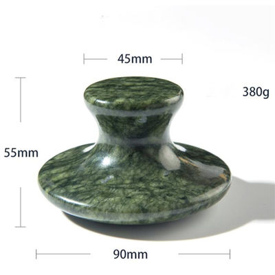 Disponibile in verde scuro Xiuyan Giada Funghi Gua Sha Strumento per la guarigione del corpo e energia terapia