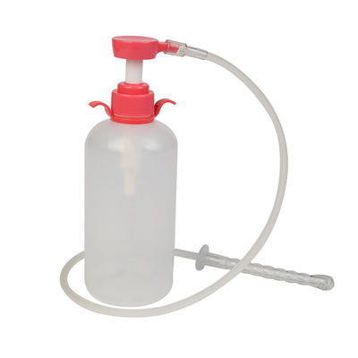 300 ml/600 ml PVC PP PE Bagno per la pulizia vaginale per ripetute cure e pulizie giornaliere
