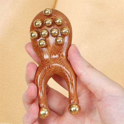 Manuale Meridian Dredging Copper Facial Gua Sha Massaggio Strumento per il Facial Beauty Lifting e Stretching della pelle degli occhi