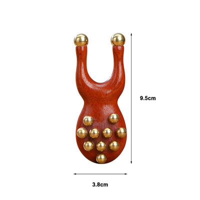 Manuale Meridian Dredging Copper Facial Gua Sha Massaggio Strumento per il Facial Beauty Lifting e Stretching della pelle degli occhi