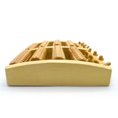 Massaggiatore a piedi in legno da 27*17*4,5 cm con design portatile e certificato ISO9001