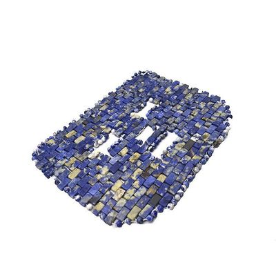 Ametista Giada Roller naturale Blu Dot Stone Maschera Faciale Anti-invecchiamento Terapia a caldo o freddo Strumento per la cura della pelle facciale