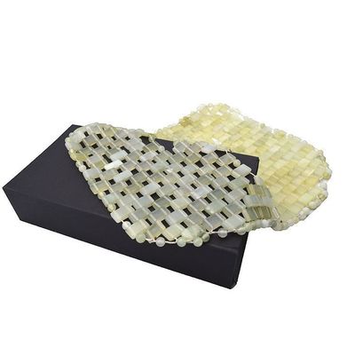 Massaggiatore Faciale Antimaturo Naturale Xiuyan Giada Maschera Occhi Giada Pietra Giada Maschera Faciale Giada Maschere Da Sonno Strumento Per La Cura della Pelle Faciale