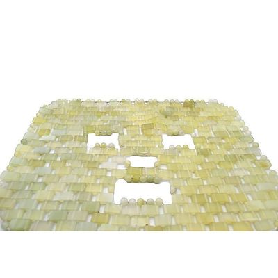 Massaggiatore Faciale Antimaturo Naturale Xiuyan Giada Maschera Occhi Giada Pietra Giada Maschera Faciale Giada Maschere Da Sonno Strumento Per La Cura della Pelle Faciale