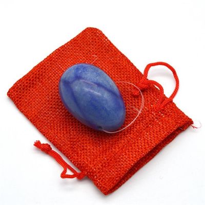 Uova di massaggio Yoni Aventurine Blu Stile di arte popolare per donne Set di rinforzo Kegel