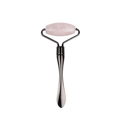 Disponibile il logo personalizzato. Dispositivo di bellezza per il lifting del viso in metallo per la cura della bellezza e set di rulli di giada.