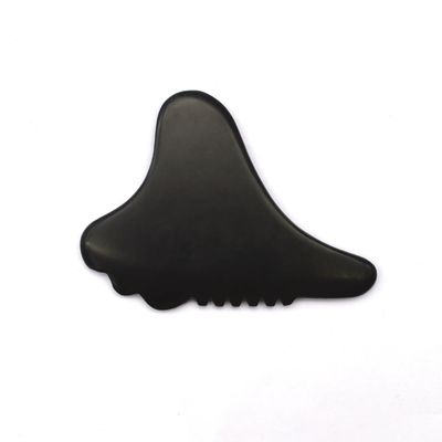 Gua Sha Tool Massaggiatore Faciale Bian Stone Faccia ecologica 105*77mm 114*74mm 2 Pcs AKBS-030 per drenaggio linfatico facciale