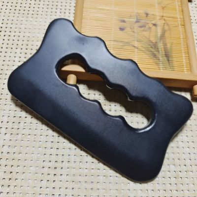 Pietra Bian portatile Gua Sha Board Lo strumento di massaggio perfetto per la salute del corpo