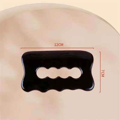 Pietra Bian portatile Gua Sha Board Lo strumento di massaggio perfetto per la salute del corpo