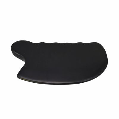 Pietra Bian Nera Naturale Pura Gua Sha Massaggio Faciale Cosmetico Lift Stringe la Pelle Massaggiatore Faciale Per Tutto Il Corpo