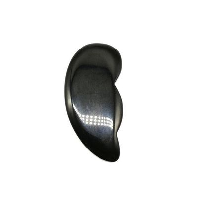 Massaggio facciale e raschiatura del corpo 9.5*5*0.5 con la pietra nera di ossidiana gua sha