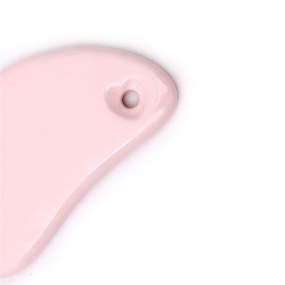 Strumento per il massaggio del corpo Tavola di Gua Sha ceramica per la cura della pelle e l'agopuntura del viso