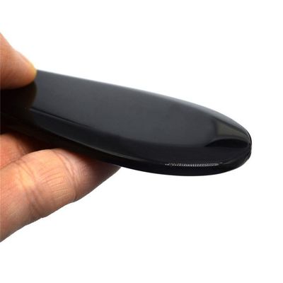 Strumenti di massaggio a forma di pesce di ossidiana Gua Sha Scraping per il logo personalizzato