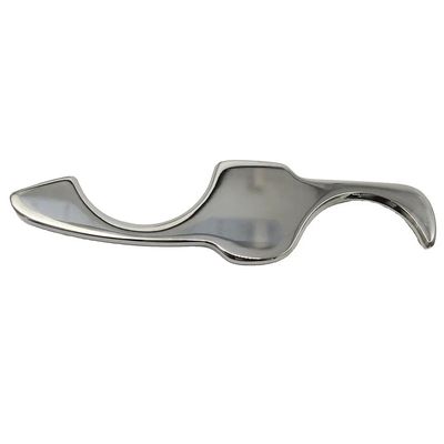 Massaggiatore S a forma di Stainless Steel Gua Sha Board per il Meridiano Retro Strumento di massaggio di raschiatura