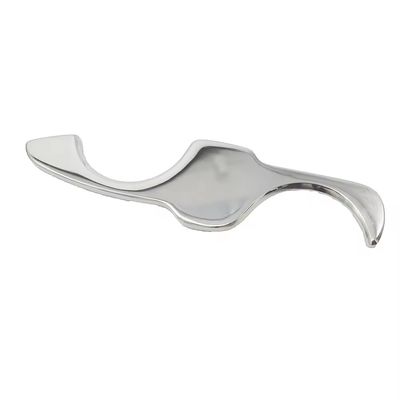 Massaggiatore S a forma di Stainless Steel Gua Sha Board per il Meridiano Retro Strumento di massaggio di raschiatura