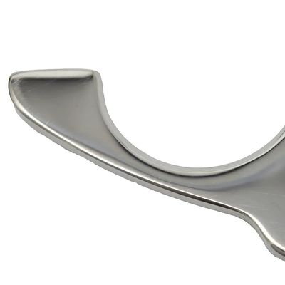 Massaggiatore S a forma di Stainless Steel Gua Sha Board per il Meridiano Retro Strumento di massaggio di raschiatura