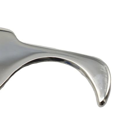 Massaggiatore S a forma di Stainless Steel Gua Sha Board per il Meridiano Retro Strumento di massaggio di raschiatura