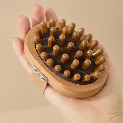 Area di massaggio Corpo intero Massaggio Meridiano Corpo di Legno Spazzola Gua Sha Massaggiatore Comb Con Air Bag Per Massaggio Scalp Comb