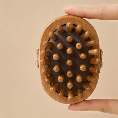 Area di massaggio Corpo intero Massaggio Meridiano Corpo di Legno Spazzola Gua Sha Massaggiatore Comb Con Air Bag Per Massaggio Scalp Comb