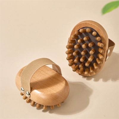 Area di massaggio Corpo intero Massaggio Meridiano Corpo di Legno Spazzola Gua Sha Massaggiatore Comb Con Air Bag Per Massaggio Scalp Comb