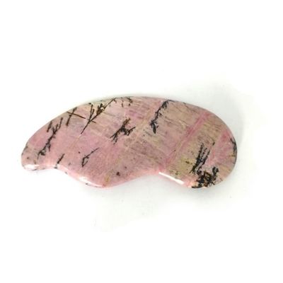 Massaggio per la salute del corpo Essential Natural Rhodochrosite Gua Sha Scraping Massager per la funzione di cura della salute