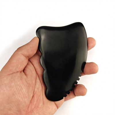 Fisioterapia a infrarossi Pietra Bian Gua Sha Strumento di massaggio per migliorare la circolazione e la disintossicazione