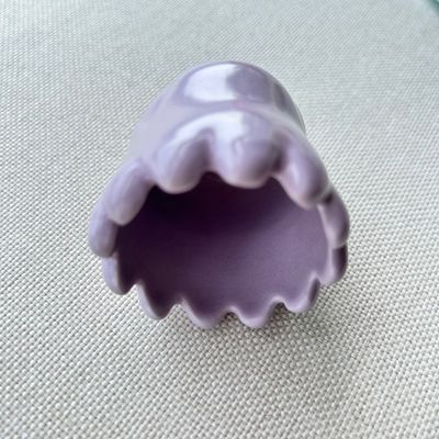 2024 forma di fiore viola Cina ceramica Gua Sha raschiatura massaggiatore Massaggio del corpo attrezzature per la salute e il rilassamento