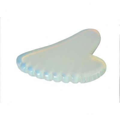 Carta opalita Gua Sha per la cura della pelle del viso e del corpo Massaggio Sanitario Scrapping Skincare