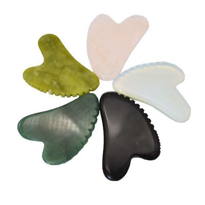Carta opalita Gua Sha per la cura della pelle del viso e del corpo Massaggio Sanitario Scrapping Skincare