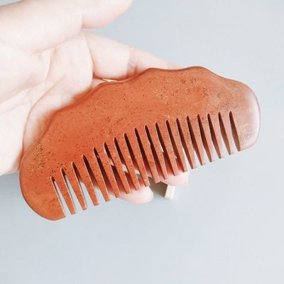 Strumento di massaggio della testa Gua Sha Meridiano Scalpo pettine di dragaggio per rilassamento e rivitalizzazione