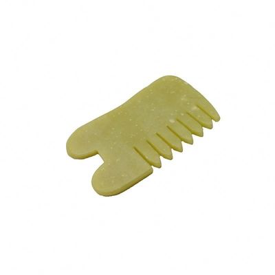 Massaggio per la salute del corpo Naturale Xiu Yan Pietra di giada Raschiatura Guasha pettine Capelli Faciale Scalpo Gua Sha Spazzola Strumenti per la testa