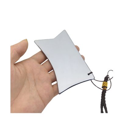 Terahertz Plate Scraping Massage Tool Gua Sha Guasha Board per il corpo posteriore Massaggiatore corpo con logo personalizzato e argento