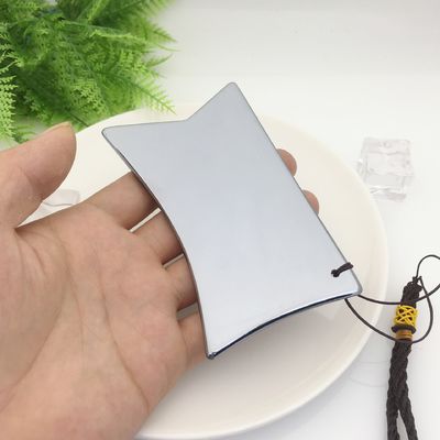 Terahertz Plate Scraping Massage Tool Gua Sha Guasha Board per il corpo posteriore Massaggiatore corpo con logo personalizzato e argento