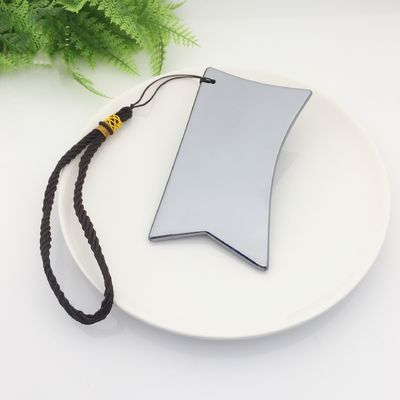 Terahertz Plate Scraping Massage Tool Gua Sha Guasha Board per il corpo posteriore Massaggiatore corpo con logo personalizzato e argento