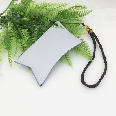 Terahertz Plate Scraping Massage Tool Gua Sha Guasha Board per il corpo posteriore Massaggiatore corpo con logo personalizzato e argento