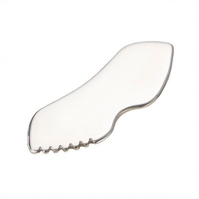 Healthcare Corpo di metallo Scraping Board Acciaio inossidabile Gua Sha strumento per logo personalizzato