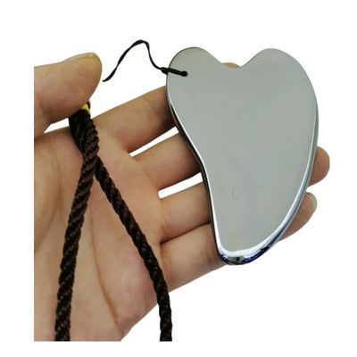 Terahertz Stone Gua Sha Facial Massage Tool 2024 Logo personalizzato Portatile per massaggi del corpo attrezzature a forma di cuore